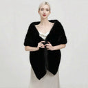 Simple Faux Rabbit Fur Imitation Mink Fur Scarf Thicken Neck Warmer Plush Scarf Long Pure Color Women Winter Scarves Cold Proof