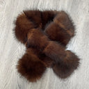 Skin Friendly Winter Faux Fur Scarf Windproof Soft Texture Thick Warm Neck Warmer Thermal Insulation Cozy Fit