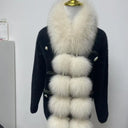 〔Funny〕Long Faux Fox Fur Scarf Women Winter Warm Soft Furry Scarves Casual Lady Outdoor Neck Warmer Collar