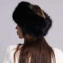 New Faux Fur Empty Hat Thicken Soft Travel Brimless Hat Winter Warm Ear Protection Headband Cover