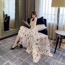 European and American Style Runway High Heels 2026 Summer New Model Rhinestone Strap Thin Heel Sandals Bowknot Slippers for Women