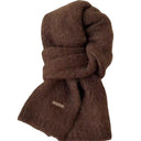 Women's Scarves Autumn Winter Thickened Warm Soft For Girl Comfortable New Sweet Simple Mink Fur Knitted Korean Versatile Scarfs
