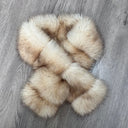 Skin Friendly Winter Faux Fur Scarf Windproof Soft Texture Thick Warm Neck Warmer Thermal Insulation Cozy Fit