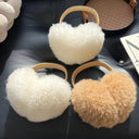 Plush Ear-Muffs Winter Accessories Ear Warmer Wool Fur Earmuffs Woman Ear Defenders Ear Muff Fashion Outdoor Sports Earflap