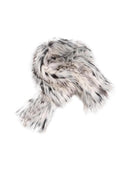 Mauroicardi Autumn Winter Luxury Brands High Quality Designer Colorful Thick Warm Long Hairy Faux Fur Scarf Unisex Fur Shawl