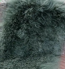 Luxurious Mongolian Lamb Fur Scarf Fur Wrap with Magnetic Buckle