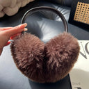 Plush Ear-Muffs Winter Accessories Ear Warmer Wool Fur Earmuffs Woman Ear Defenders Ear Muff Fashion Outdoor Sports Earflap