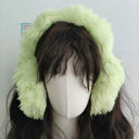 Winter Cute Plush Cartoon Earmuffs Funny Fun Kawaii Anime Around The Ear Muffs Thickened Furry Ear Protection Warm Ear Sets