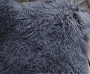 Luxurious Mongolian Lamb Fur Scarf Fur Wrap with Magnetic Buckle