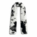 Skin Friendly Winter Faux Fur Scarf Soft Texture Lightweight Thick Warm Neck Warmer Cozy Fit Thermal Insulation