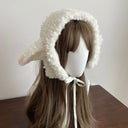 Faux Fur Plush Cute Girls Reindeer Leg Warmers Kawaii Furry Boots Socks Cover Gothic Punk  High Boots Socks Performance Costume