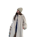 Fur Coat for Women 2024 Nretro Style Fur Integrated Environmental Protection Imitation mink Fur Coat Long Luxurious Feeling W888