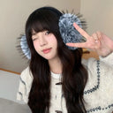Comfortable Ear Cap Imitation Fur Earmuffs Solid Color Thicken Foldable Ear Cover Ear Warmers Cold Proof Winter Earmuffs Female