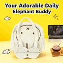 New Trendy Cute Kawai Miffy Fur Large Capacity Shoulder Totter Bag Stylish Shopping Bag for Girls Fall Winter Multi-Purpose