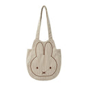 New Trendy Cute Kawai Miffy Fur Large Capacity Shoulder Totter Bag Stylish Shopping Bag for Girls Fall Winter Multi-Purpose